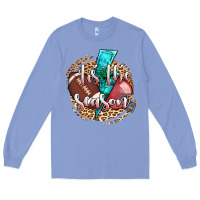 Colony Blue tis the season football helmet Long Sleeve Tee - AdoDesignShop