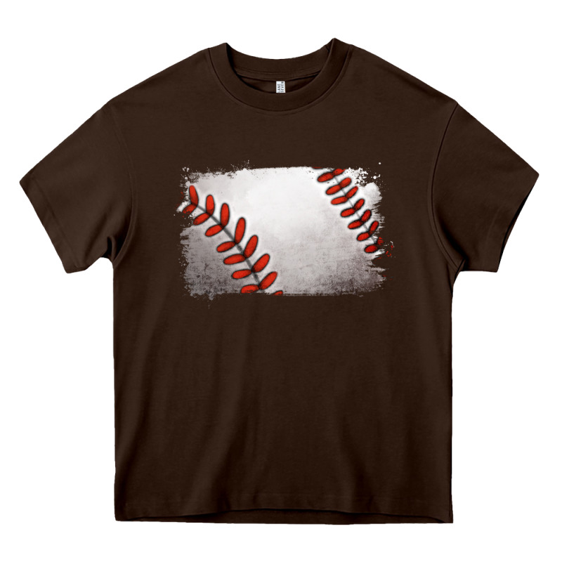 Baseball Brushstroke Heavy Core Tee by RanaPortraitStore | Teevron