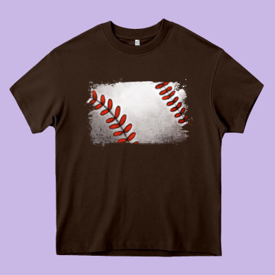 Heavy Core Tee baseball brushstroke