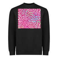 Black pink leopard glitter Heavyweight Sweatshirt - JahusDesignShop