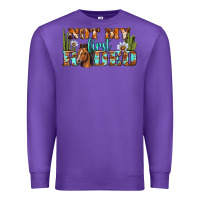 Purple Not My First Rodeo Western Premium Sweatshirt - BundleAndBundleShop