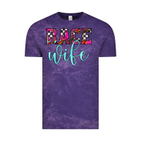 Cloud Purple race wife Vintage Tee - JahusDesignShop