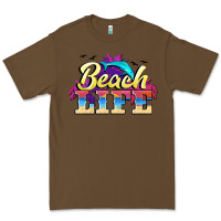 Cacao beach life Premium Tee - BarkalooDesign