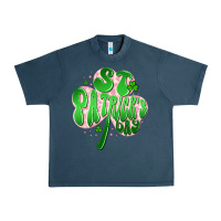 Midnight Navy st patricks day clover Urban Heavy Tee - Artiststas