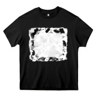 Black black and white cowhide frames Heavy Core Tee - RanaPortraitStore