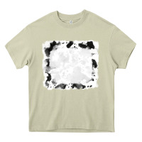 Mossy black and white cowhide frames Heavy Core Tee - RanaPortraitStore