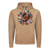 Vintage Coffee american football sunflower Vintage Hoodie - HRA Design Shop
