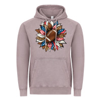 Vintage Zinc american football sunflower Vintage Hoodie - HRA Design Shop