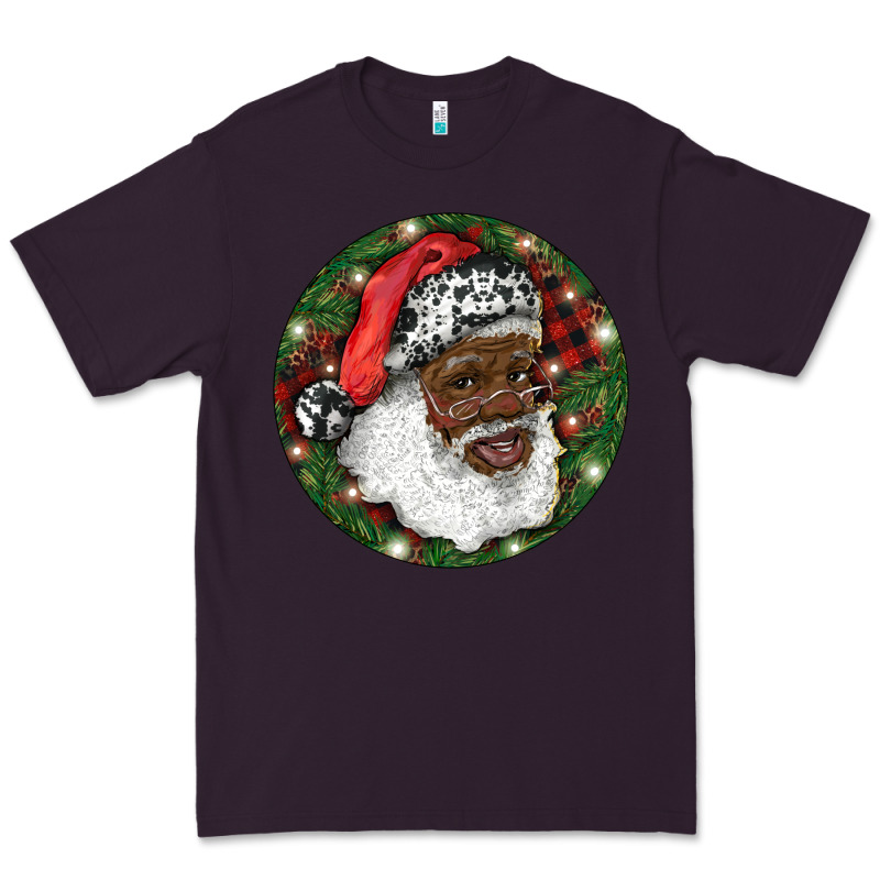 African American Santa Christmas Premium Tee by RanaPortraitStore | Teevron