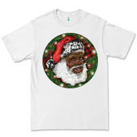 White African American Santa Christmas Premium Tee - RanaPortraitStore