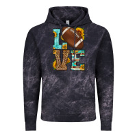 Cloud Black western love american football Vintage Hoodie - HRA Design Shop