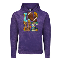 Cloud Purple western love american football Vintage Hoodie - HRA Design Shop