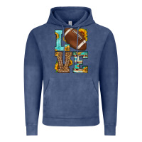 Vintage Denim western love american football Vintage Hoodie - HRA Design Shop