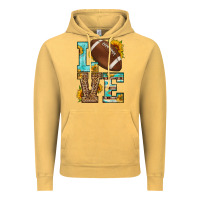 Vintage Mustard western love american football Vintage Hoodie - HRA Design Shop