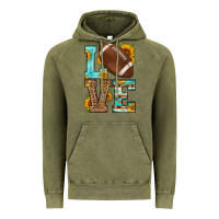 Vintage Olive western love american football Vintage Hoodie - HRA Design Shop