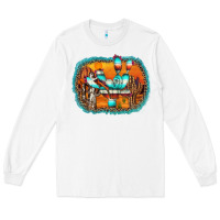 White western cactus Long Sleeve Tee - AdoDesignShop