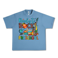 Pebble Blue ready to rock preschool Urban Heavy Tee - JahusDesignShop