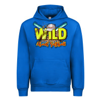 Cobalt Wild about Softball Urban Hoodie - HowdyJamesFarm