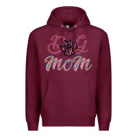 Burgundy Dog Mom Premium Hoodie - Bettercallsaul