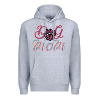 Heather Grey Dog Mom Premium Hoodie - Bettercallsaul