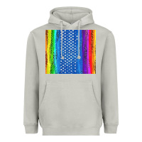 Moon Dust LGBTQ+ Pride American Flag Tumbler Heavyweight Hoodie - BundleAndBundleShop