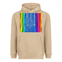 Mushroom LGBTQ+ Pride American Flag Tumbler Heavyweight Hoodie - BundleAndBundleShop