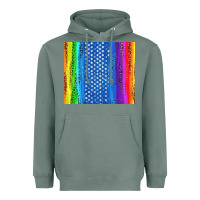 Sage LGBTQ+ Pride American Flag Tumbler Heavyweight Hoodie - BundleAndBundleShop