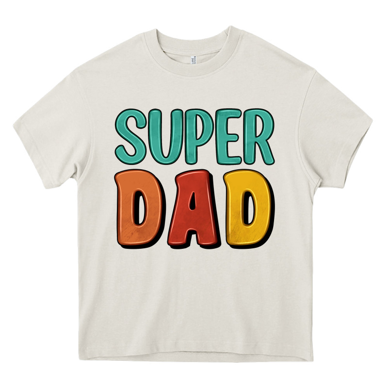 Super Dad Heavy Core Tee by Artiststas | Teevron