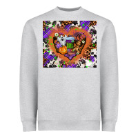 Halloween Heart Heavyweight Sweatshirt | Teevron