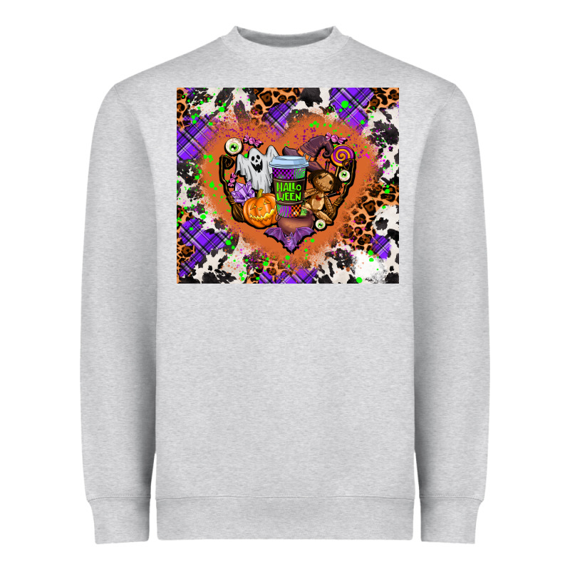 Halloween Heart Heavyweight Sweatshirt by AdoDesignShop | Teevron