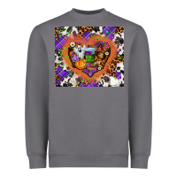 Storm halloween heart Heavyweight Sweatshirt - AdoDesignShop