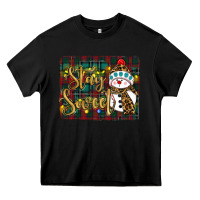 Black christmas stay Heavy Core Tee - RanaPortraitStore