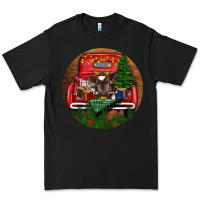 Black Baby Cow Christmas Premium Tee - RanaPortraitStore