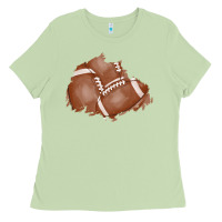 Matcha football patch Ladies Tee - AdoDesignShop
