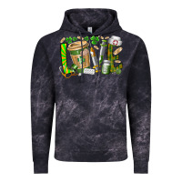 Cloud Black St Patricks love nurse Vintage Hoodie - RacoonDesign