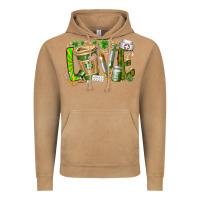 Vintage Camel St Patricks love nurse Vintage Hoodie - RacoonDesign