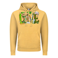 Vintage Mustard St Patricks love nurse Vintage Hoodie - RacoonDesign