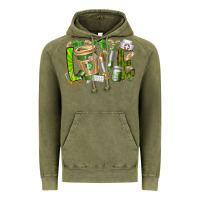 Vintage Olive St Patricks love nurse Vintage Hoodie - RacoonDesign