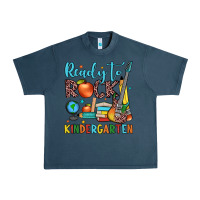 Midnight Navy ready to rock kindergarten Urban Heavy Tee - JahusDesignShop