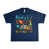 Navy ready to rock kindergarten Urban Heavy Tee - JahusDesignShop