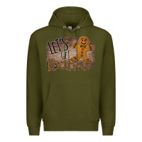 Army Green Let's Get Baked Premium Hoodie - Bettercallsaul