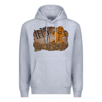 Heather Grey Let's Get Baked Premium Hoodie - Bettercallsaul