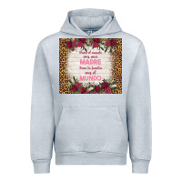 Heather Grey para el mundo eres una madre para tu familia eres Urban Hoodie - TumblerDesignByShophia