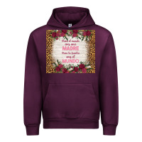 Mauve Wine para el mundo eres una madre para tu familia eres Urban Hoodie - TumblerDesignByShophia