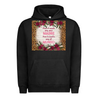 Pigment Black para el mundo eres una madre para tu familia eres Urban Hoodie - TumblerDesignByShophia