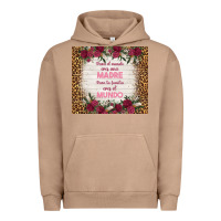 Pigment Burro para el mundo eres una madre para tu familia eres Urban Hoodie - TumblerDesignByShophia