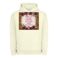 Pigment Pistachio para el mundo eres una madre para tu familia eres Urban Hoodie - TumblerDesignByShophia