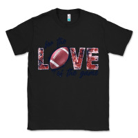 Black football love of the game Classic Tee - JahusDesignShop