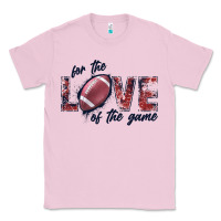 Bubblegum Pink football love of the game Classic Tee - JahusDesignShop