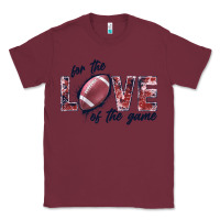 Burgundy football love of the game Classic Tee - JahusDesignShop